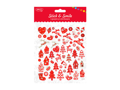 Abtibild - Ab637 Craciun Rosu Lipeste Si Zambeste Daco