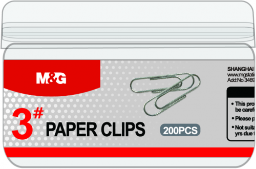Agrafe M&G, Pentru Birou, 200 Buc/Cutie