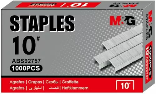 Capse Numarul 10, 1000 Bucati/Cutie M&G