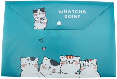 Mapa A4 Cu Capsa, So Many Cats, Pp, 0.2Mm, Diverse Culori, M&G