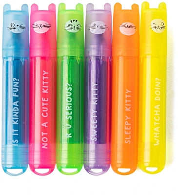 Evidentiator Parfumat, So Many Cats, 6 Culori/Set, M&G