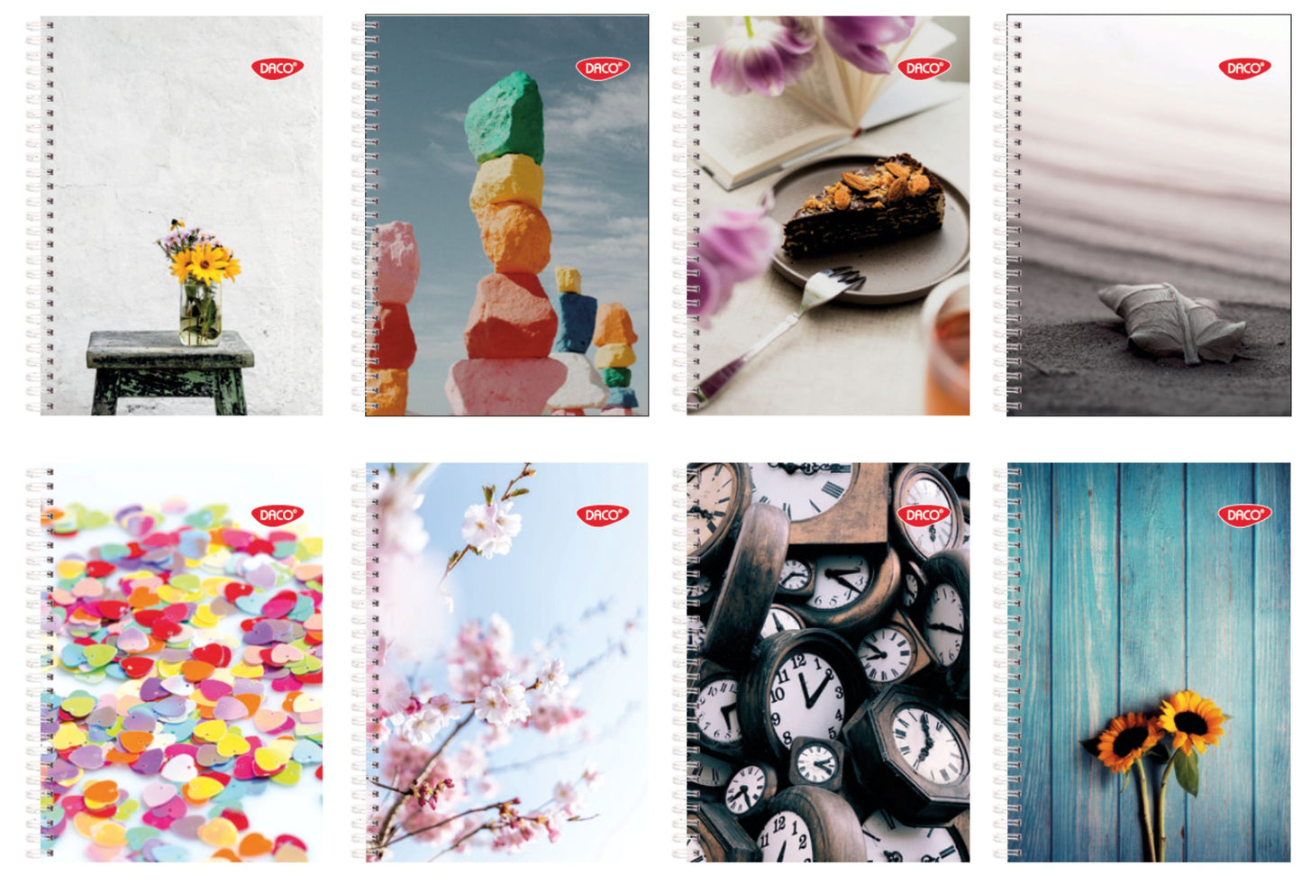 Bloc Notes A6 Spira L Lunga 80 File Daco Bn681Dr