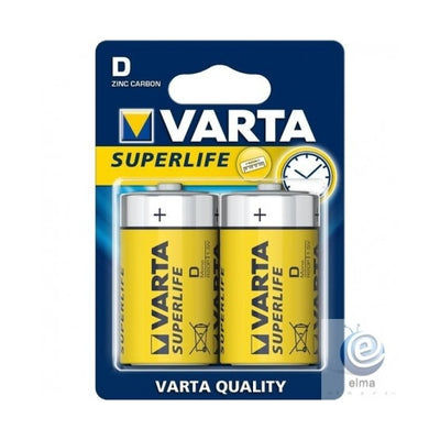 Baterii Zinc Hd R20/D, 2 Buc/Folie