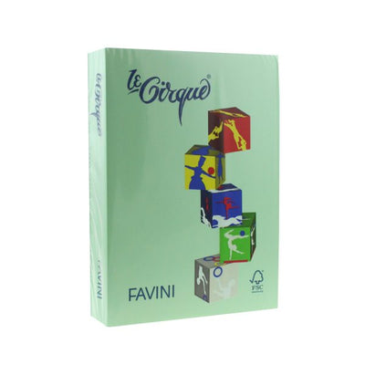 Carton Color 160G/Mp A4 107 Verde Deschis Favini