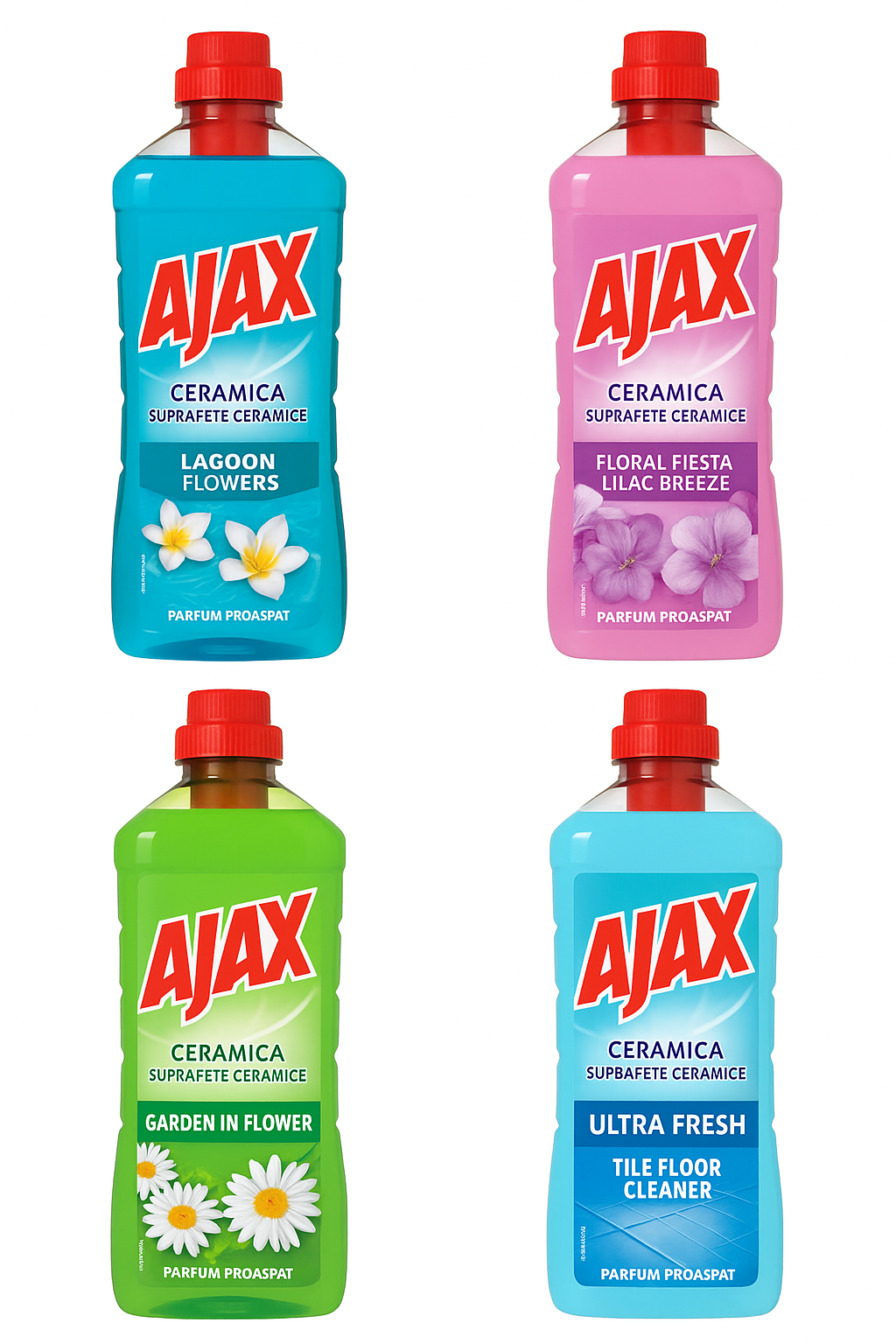 Detergent Suprafete Ceramice Ajax 1L
