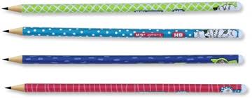 Creion Grafit, Hb Triunghiular, So Many Cats, Diverse Culori, M&G