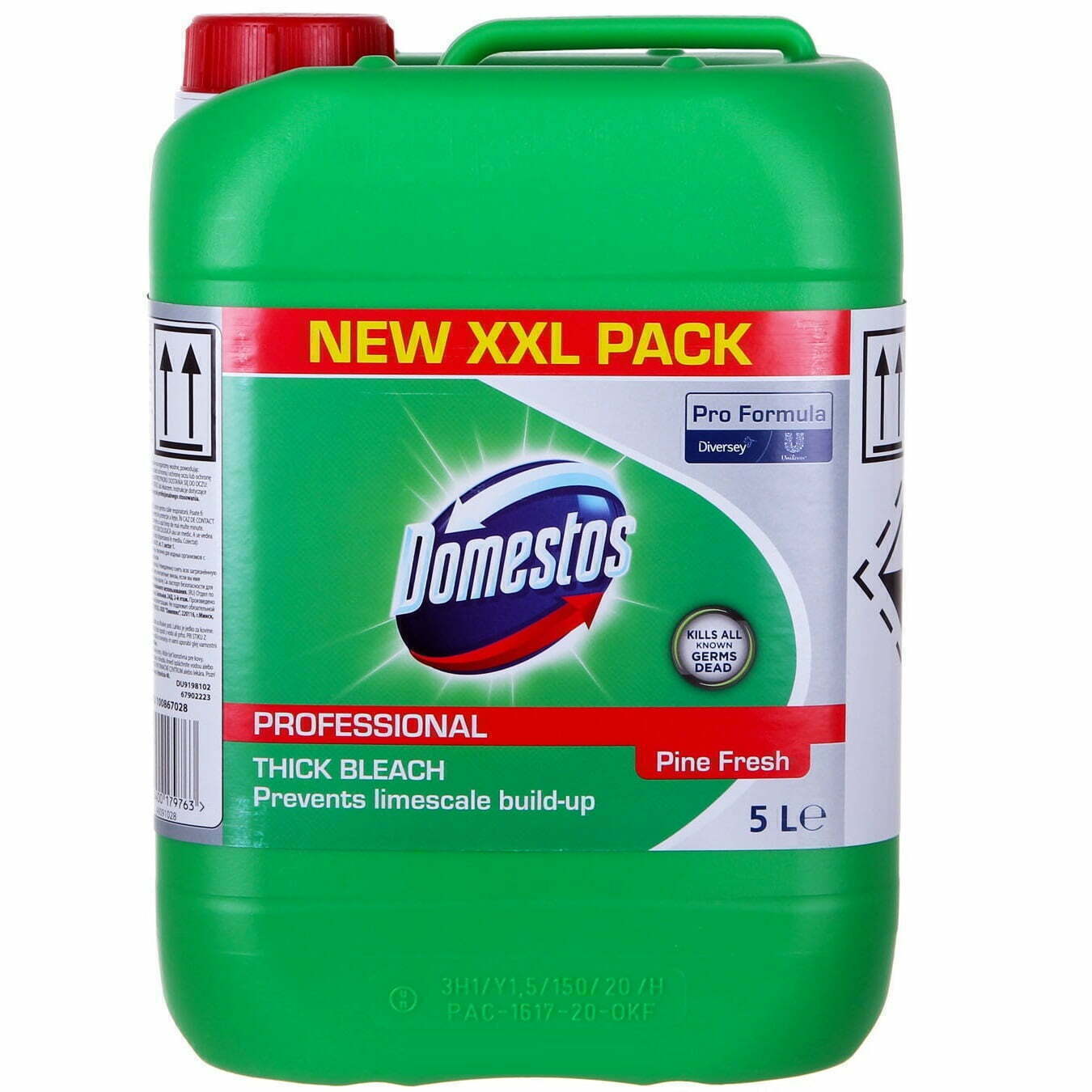 Dezinfectant toaleta gel Domestos 5l rezerva