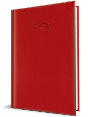 Agenda Herlitz datata 2026, A5, 352 pagini, coperta din piele sintetica, diverse culori Corinaldo DeLuxe