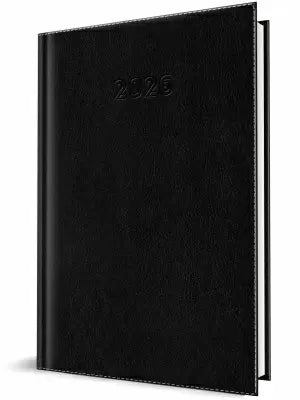 Agenda Herlitz datata 2026, A5, 352 pagini, coperta din piele sintetica, diverse culori Corinaldo DeLuxe