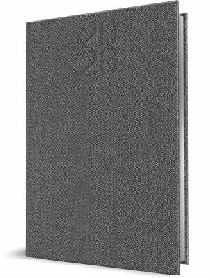 Agenda Herlitz datata 2026, A5, 352 pagini, coperta din piele sintetica, diverse culori Premium Deluxe Bard