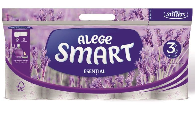 Hartie Igienica Smart 3 Straturi 10 Role