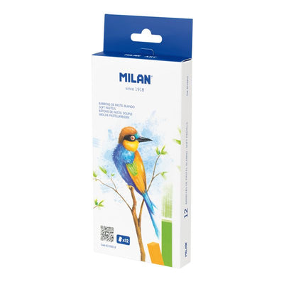 Creion Color Pastel Soft 12C Milan 6110212