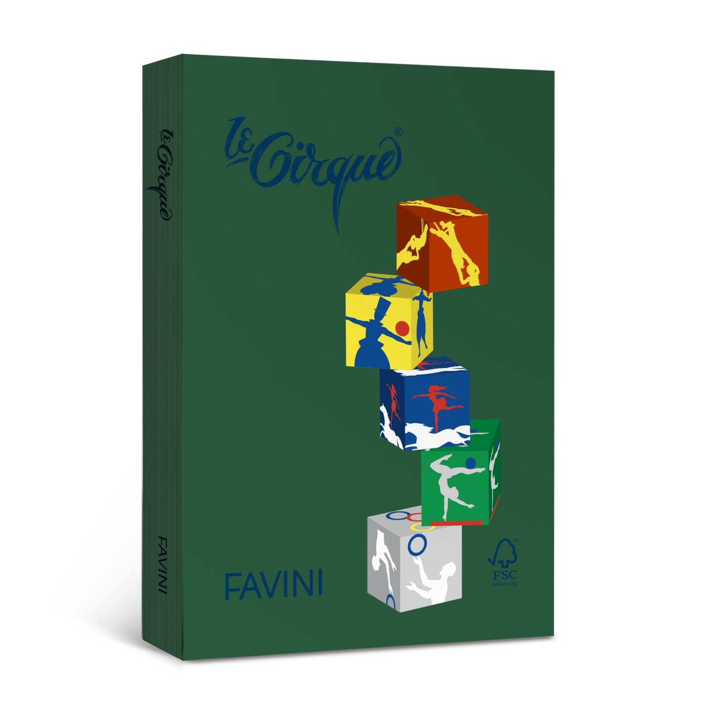 Hartie colorata 80G/MP A4 500coli/top Verde inchis Favini