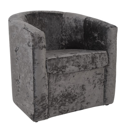 Fotoliu Olga Catifea - Gri E30