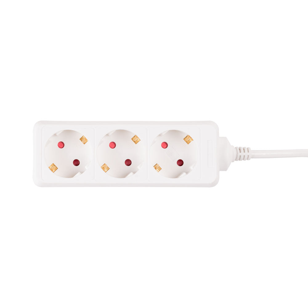 Prelungitor electric interior 5 metri, 3 prize, cablu 3x1 mm?