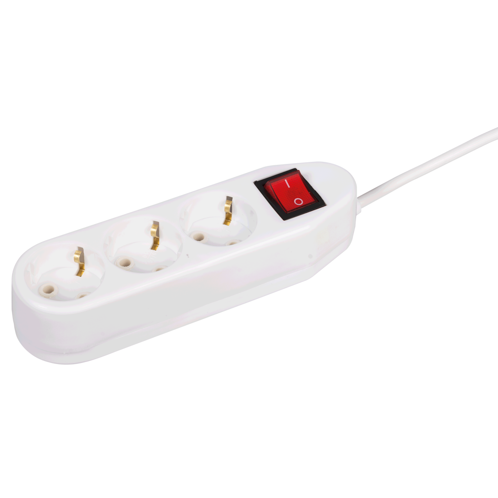 Prelungitor Ceramic 2m 3 Prize cu CP cu Intrerupator