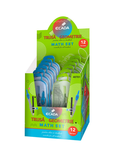 Trusa Geometrie Plastic Ecada 40701