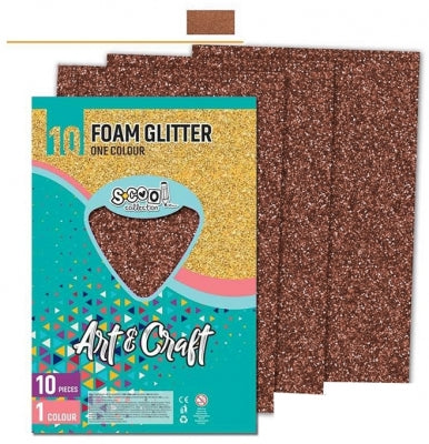 Hartie Buretata Adeziva Cu Slipici Maro 10 Buc/Set S-Cool