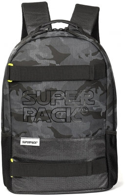 Ghiozdan Camuflaj Gri 45 Cm Superpack S-Cool