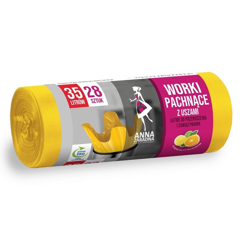 Saci Menajeri Parfumati Cu Urechi Anna 35L 20Buc