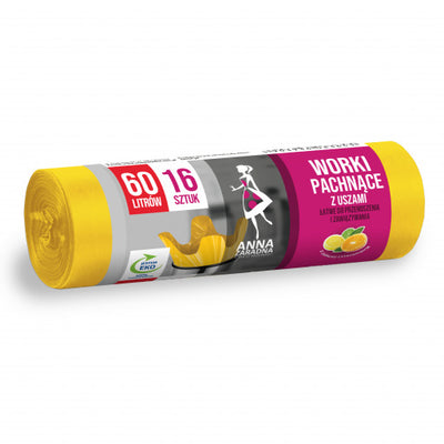 Saci Menajeri Parfumati Cu Urechi Anna 60L 16Buc