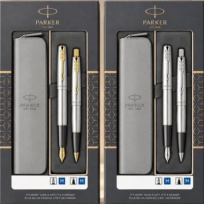 Set Stilou + Pix Parker Frontier + Cutie cu fereastra si etui