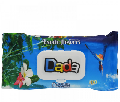 Servetele Umede Cu Capac Dada 100 Bucati
