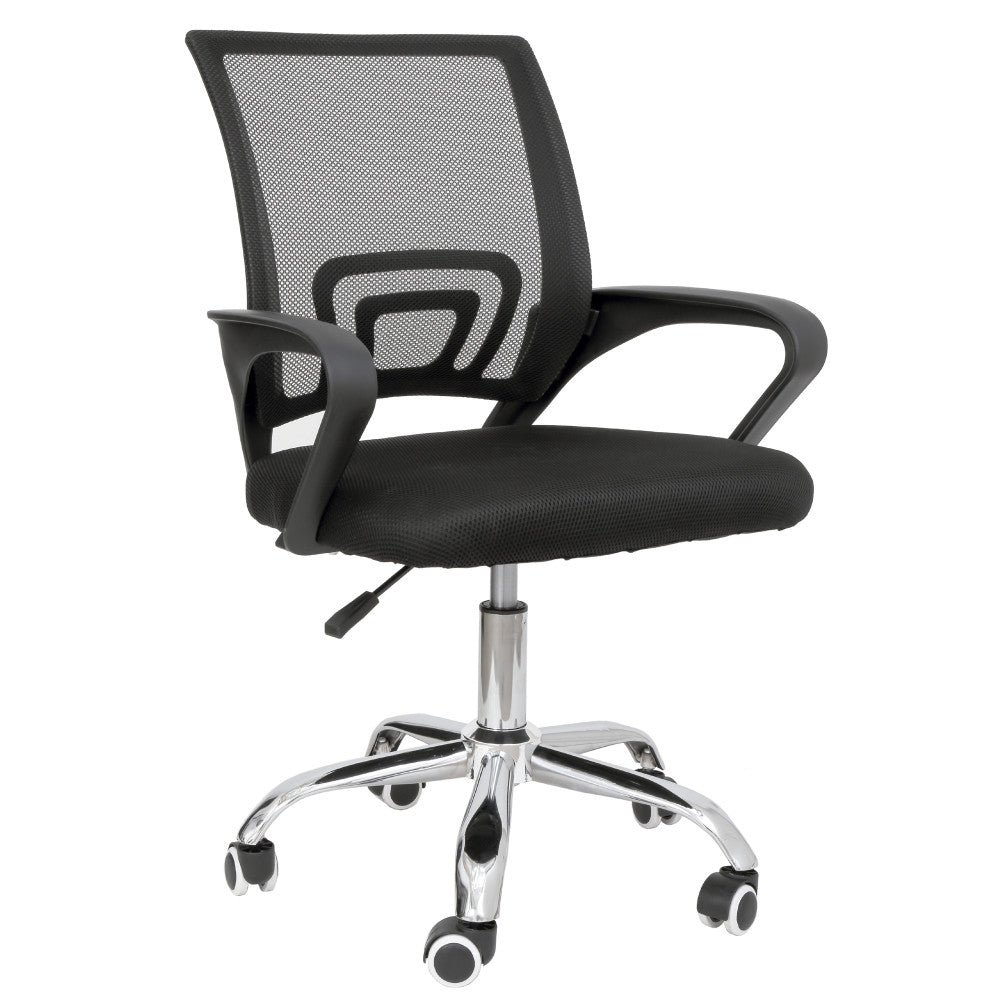 Scaun de birou mesh STAR C - spatar negru