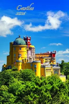 Calendar cu imagini diverse, 31.5 x 48 cm, 12 file, 2026