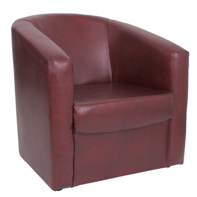Fotoliu Tudor Imitatie Piele - Bordo 21902