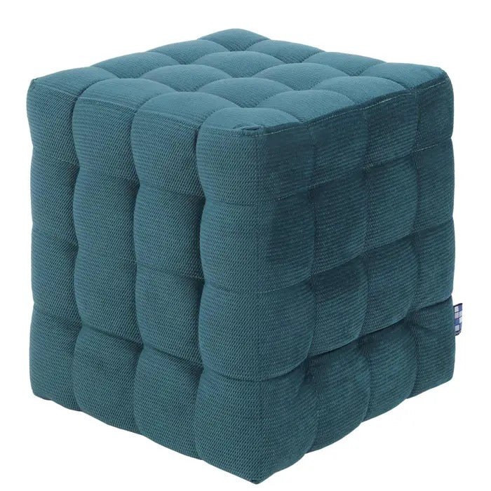 Taburet Bump - stofa turcoaz - K12