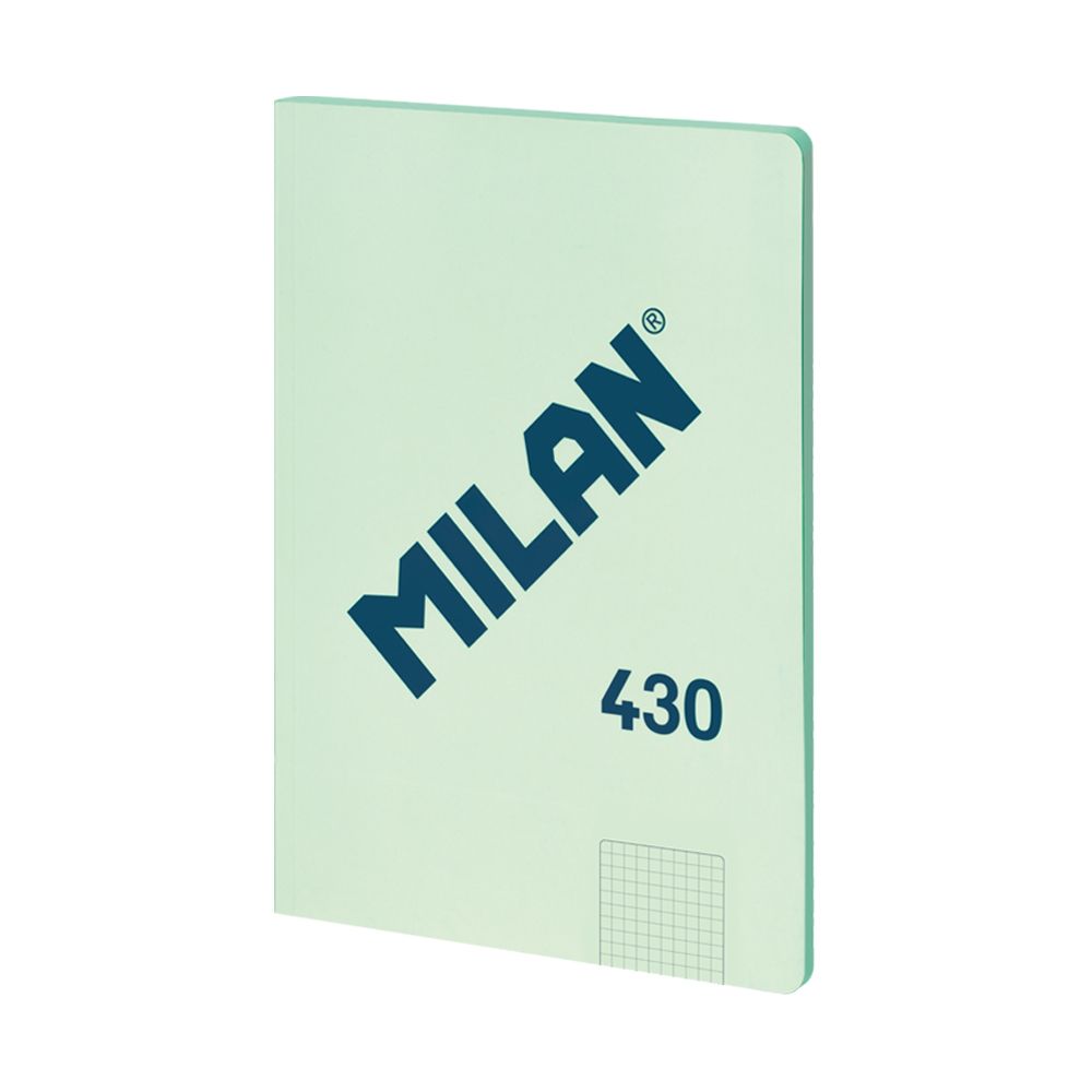 Caiet A4 48 File Ar Cusut Milan Verde 430 57243G48Gr