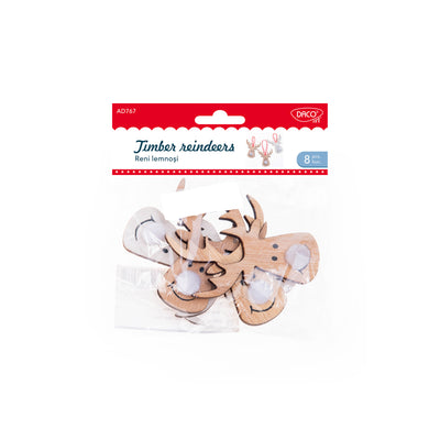 Accesorii Craft - Ad767 Reni Lemnosi Daco