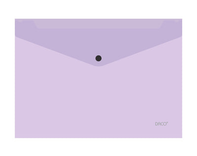 Mapa Plastic Plic Cu Capsa A4 Pastel Daco Mp120Mp