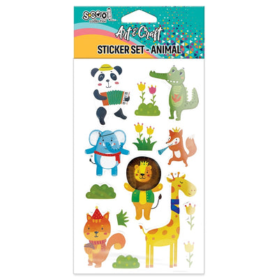 Accesorii Craft, Stickere 3D, Animale - S-Cool