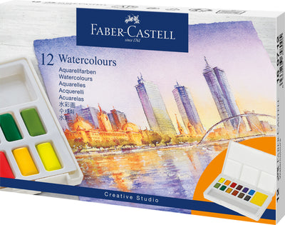 Acuarele 12 Culori Creative Studio Faber-Castell