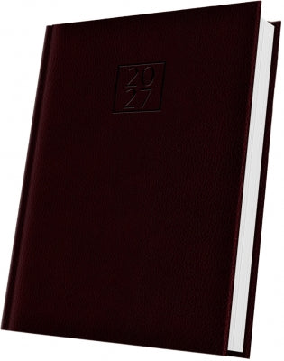 Agenda datata 2027 Herlitz DeLuxe Edolo, A5, 352 pagini, coperta din piele sintetica