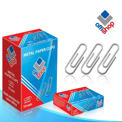 Agrafe Birou Metalice, 28Mm, 100Buc/Cutie - Offishop