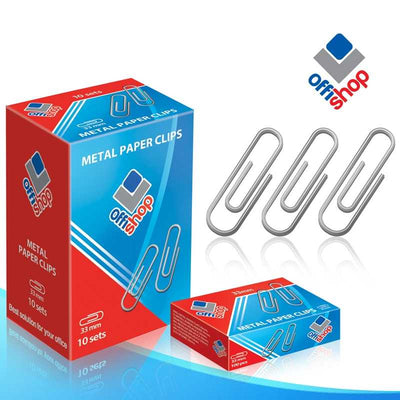 Agrafe Birou Metalice, 33Mm, 100Buc/Cutie - Offishop