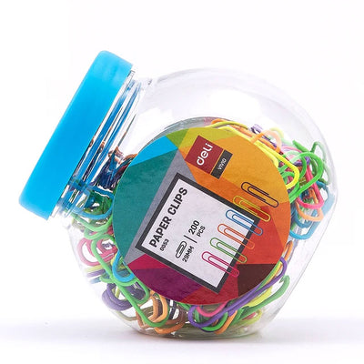 Agrafe Metal 29Mm Color 200 Buc Borcan Plastic Deli