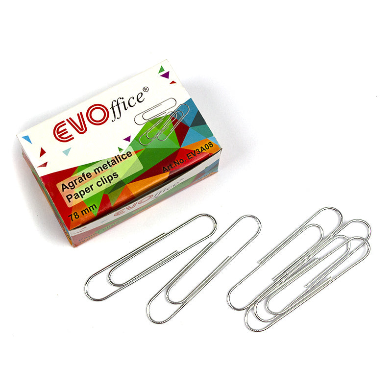 Agrafe Ondulate 78 Mm 50 Buc/Cutie Evoffice
