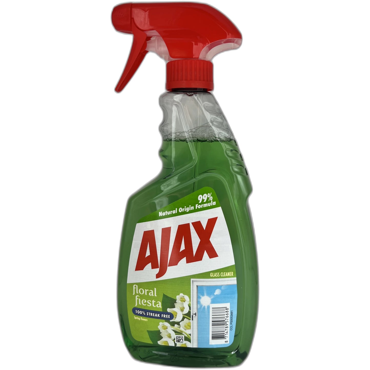 Solutie Curatat Geamuri Ajax Cu Pulverizator 500Ml - Floral Fiesta