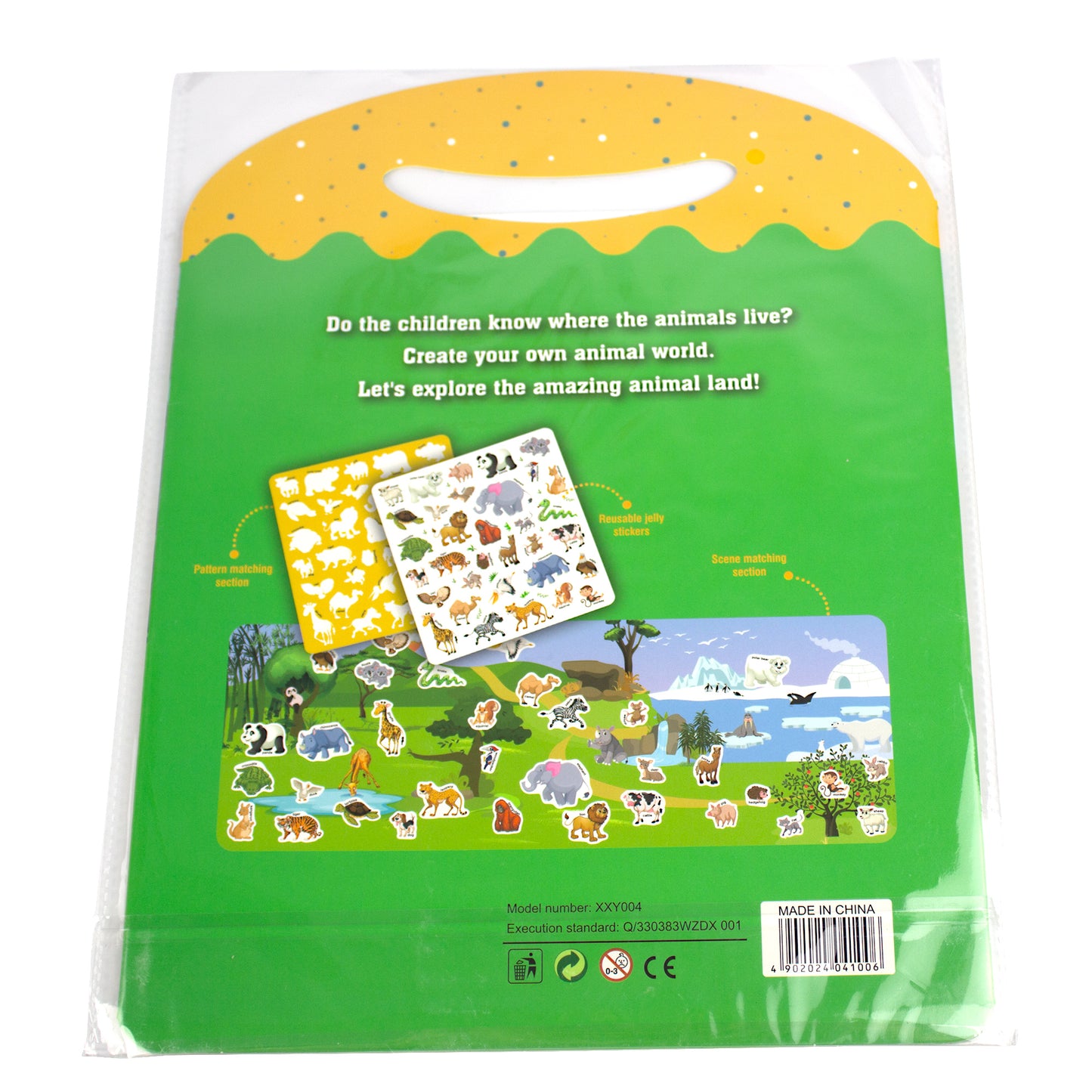 Plansa 30.5X70 Cm, Stickere, Lumea Animalelor