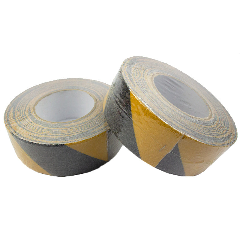 Banda Adeziva Antiderapanta (Negru/Galben) 50Mm*15M Evoffice