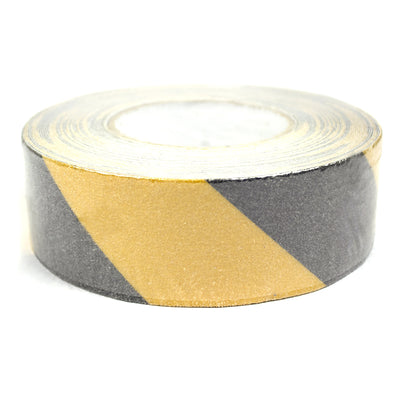 Banda Adeziva Antiderapanta (Negru/Galben) 50Mm*15M Evoffice