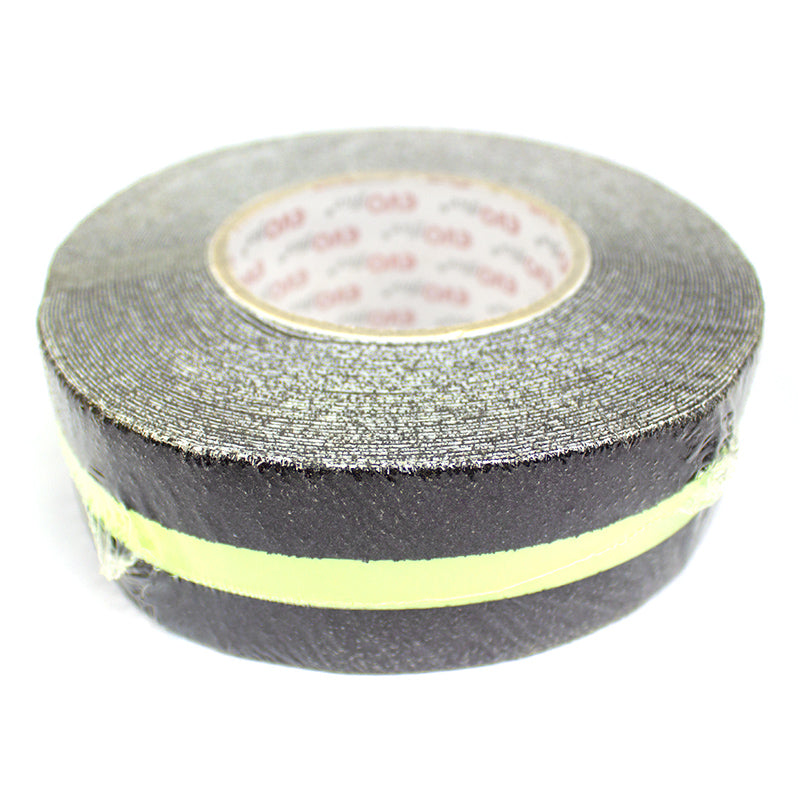 Banda Adeziva Antiderapanta Reflectorizanta (Negru/Verde) 50Mm*15M Evoffice