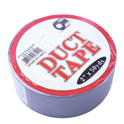 Banda adeziva, duct tape, gri, 48x50m, 190 microni