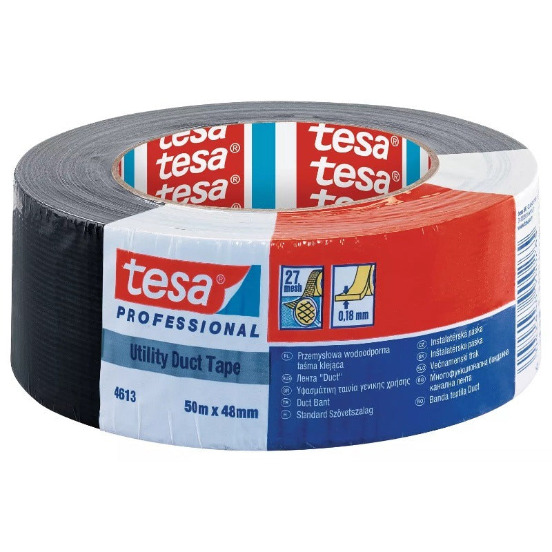 Banda Adeziva Duct Tape Neagra 50M*48Mm