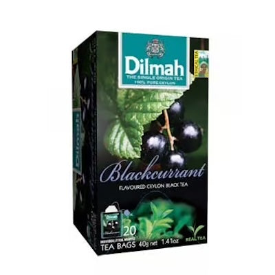 Ceai Dilmah Coacăze negre 20x2g