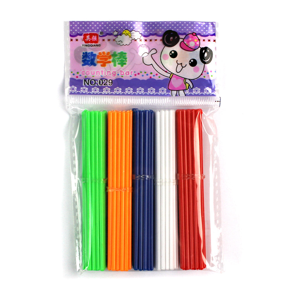 Betisoare Scolare Din Plastic, 100 Buc Evoffice